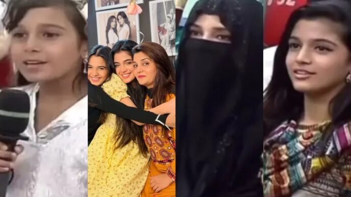 Why Laiba Khan, Emaan Khan & their Mom look so different in old clip? Video goes viral
