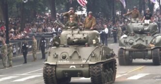 World War II takes center stage in military parade