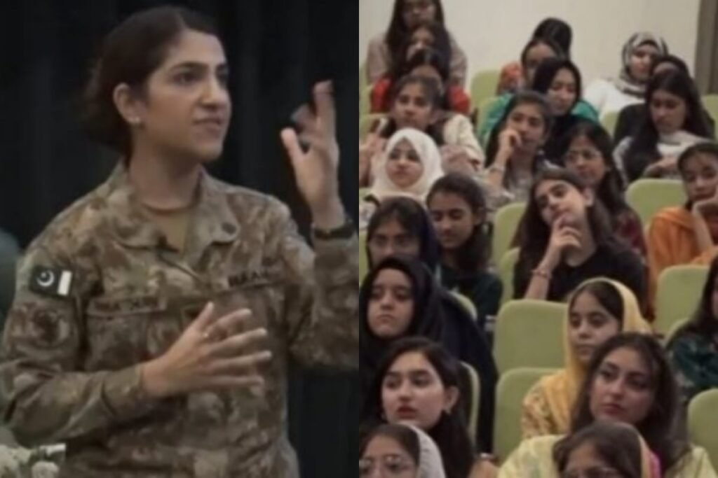 Captain Iman highlights Pakistan Army’s strict internal discipline in a viral video